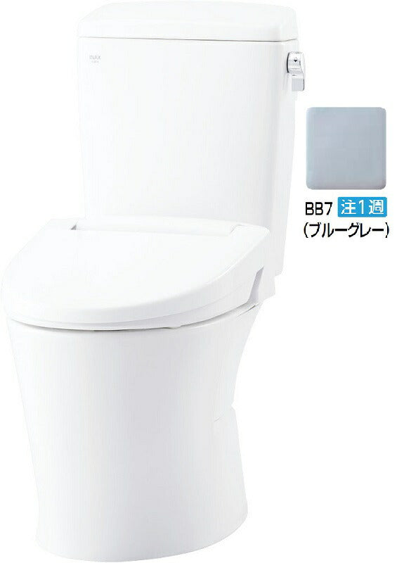 シャワートイレKAシリーズ+アメージュ便器 床排水・手洗なし フルオート便器洗浄タイプ YBC-Z30S+DT-Z350QS+CW-KA32QV/BB7(ブルーグレー)