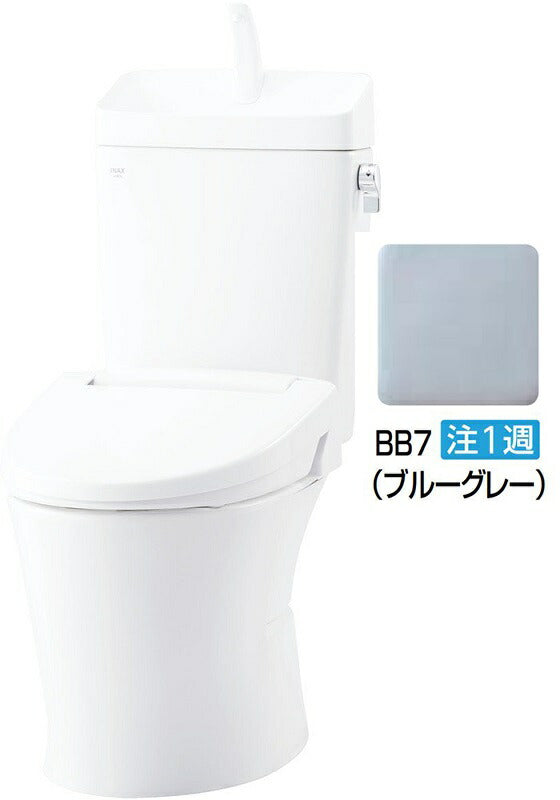 シャワートイレKAシリーズ+アメージュ便器 床排水・手洗付 フルオート便器洗浄タイプ YBC-Z30S+YDT-Z380QS+CW-KA31QV/BB7(ブルーグレー)