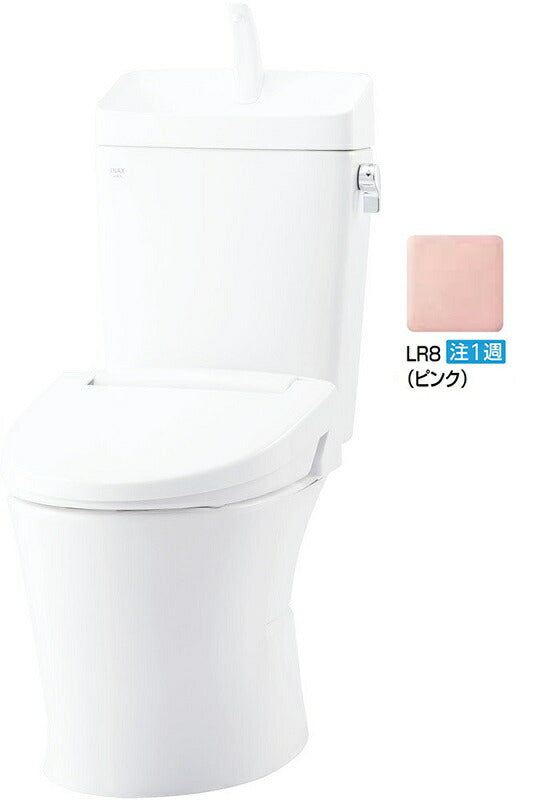 シャワートイレKAシリーズ+アメージュ便器 床排水・手洗付 フルオート便器洗浄タイプ YBC-Z30S+YDT-Z380QS+CW-KA32QV/LR8(ピンク)