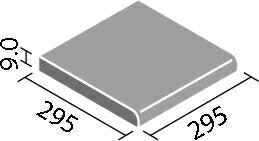 コンテ2 300角段鼻  IPF-311/CON-6 砂岩調