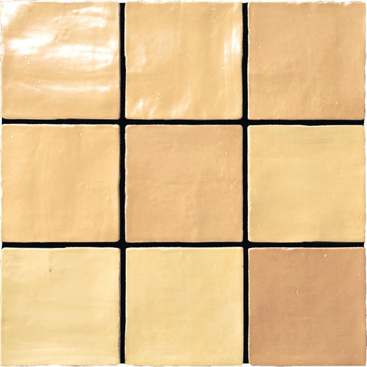 名古屋モザイク エスマルタード 130角イレギュラー ブライト  APC-G1040[ケース]