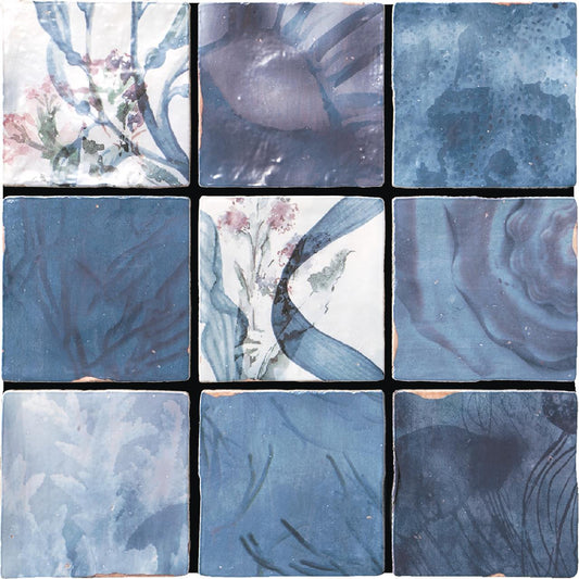 名古屋モザイク エスマルタード 130角イレギュラー ブライト  APC-G1051-M[ケース]