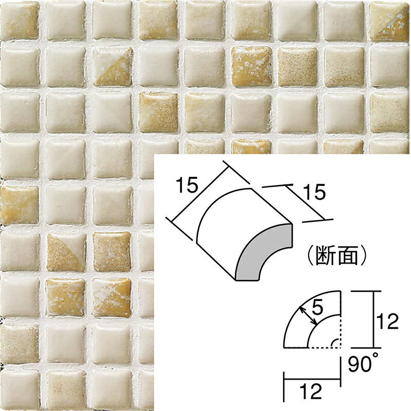 名古屋モザイク  コスミオン 外竹割 [紙貼り]  COS-TW-G09［シート］