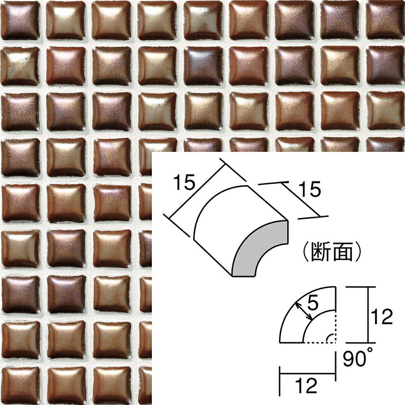 名古屋モザイク  コスミオン 外竹割 [紙貼り]  COS-TW-G10［シート］