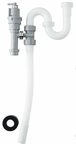 小型電気温水器用 排水器具 洗面化粧台用（Φ３２、ジャバラ管床排水用）  EFH-6K