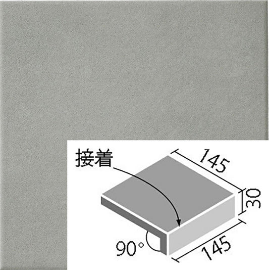 フォスキー 150mm角垂れ付き段鼻(外床タイプ)(接着)  IPF-151S/FS-12