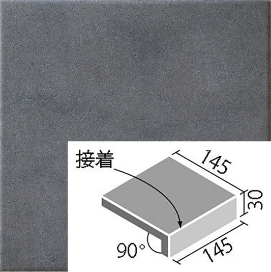 フォスキー 150mm角垂れ付き段鼻(外床タイプ)(接着)  IPF-151S/FS-14