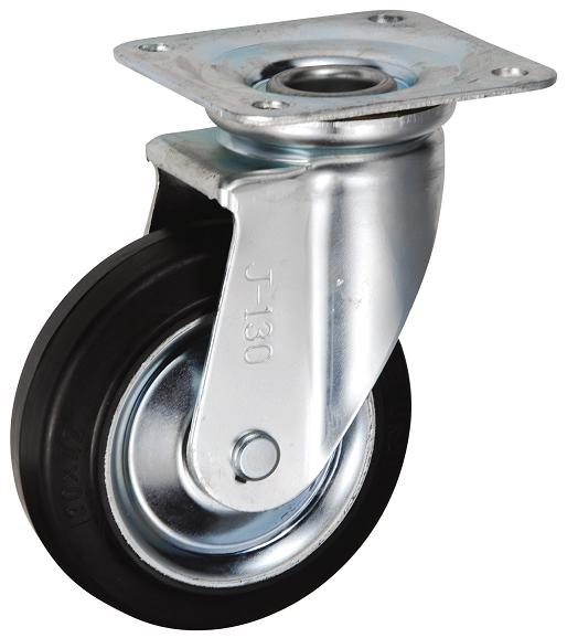 岐阜産研工業(ウカイ)  HJタイプ 中荷重用旋回キャスター サイズ130mm  HJ-130