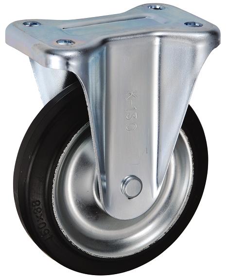 岐阜産研工業(ウカイ)  HKタイプ 中荷重用固定キャスター サイズ150mm  HK-150