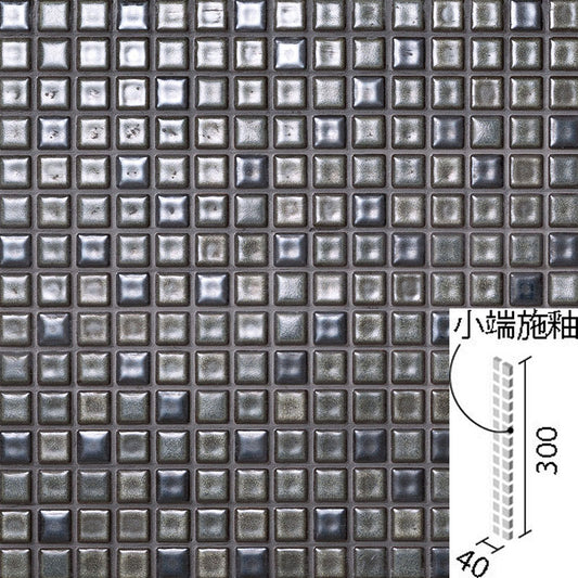 インテリアモザイク カレイドグレイズ  20mm角片面小端施釉ネット張り  IM-2060P1/KLG-3