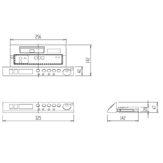 サティス DV-315用インテリアリモコンキット 電池･ﾋﾞｽ付 354-1251-SET