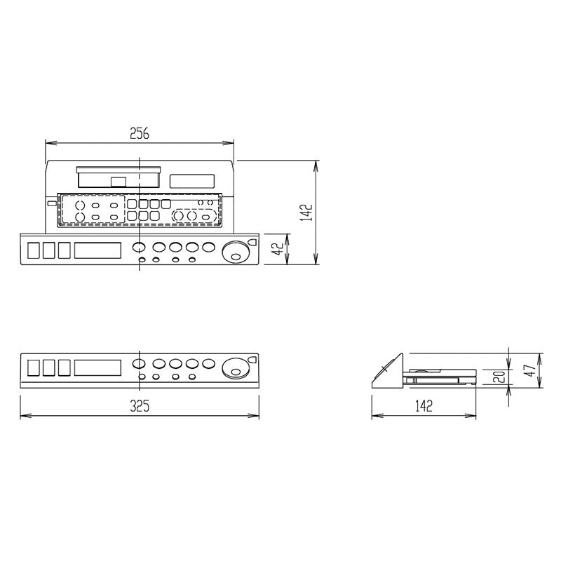 サティス DV-318、DT-358,DT-388用 インテリアリモコン  354-1248-SET