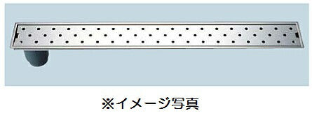 トラップ付排水ユニット(目皿、施工枠付) 非防水層タイプ・縦引きトラップ  PBF-TM4-75T