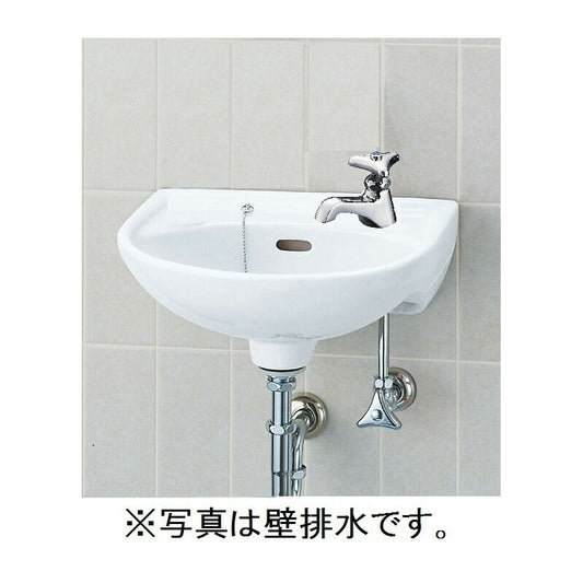 平付大形手洗器(水栓穴1)床排水セット  L-15AG/BW1＋LF-1