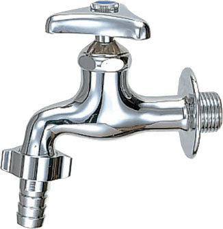 カップリング付横水栓(普通コマ式・逆止弁付) 配管サイズ:20mm  LF-15-19-CV