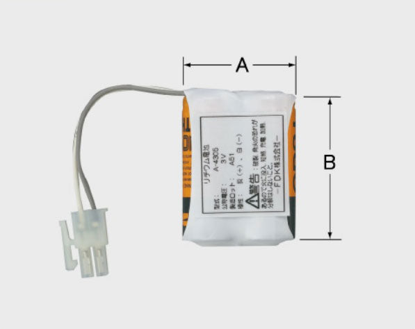 水栓部品 自動水栓(AM-91)用リチウム電池  A-4305  ネコポスでお届け