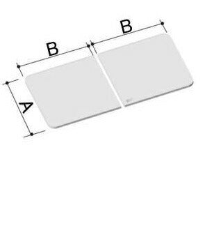 LIXIL INAX 組フタ 1600用保温組フタ(2枚)  YFK-1690B(2)-D2