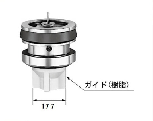 小便器自動洗浄システム 小便フラッシュバルブ用ピストン部  A-538