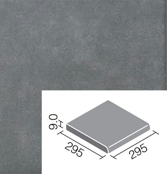 パセオ 300ｍｍ角段鼻  セメントタイプ (外装床タイル) IPF-311/PSO-BR2
