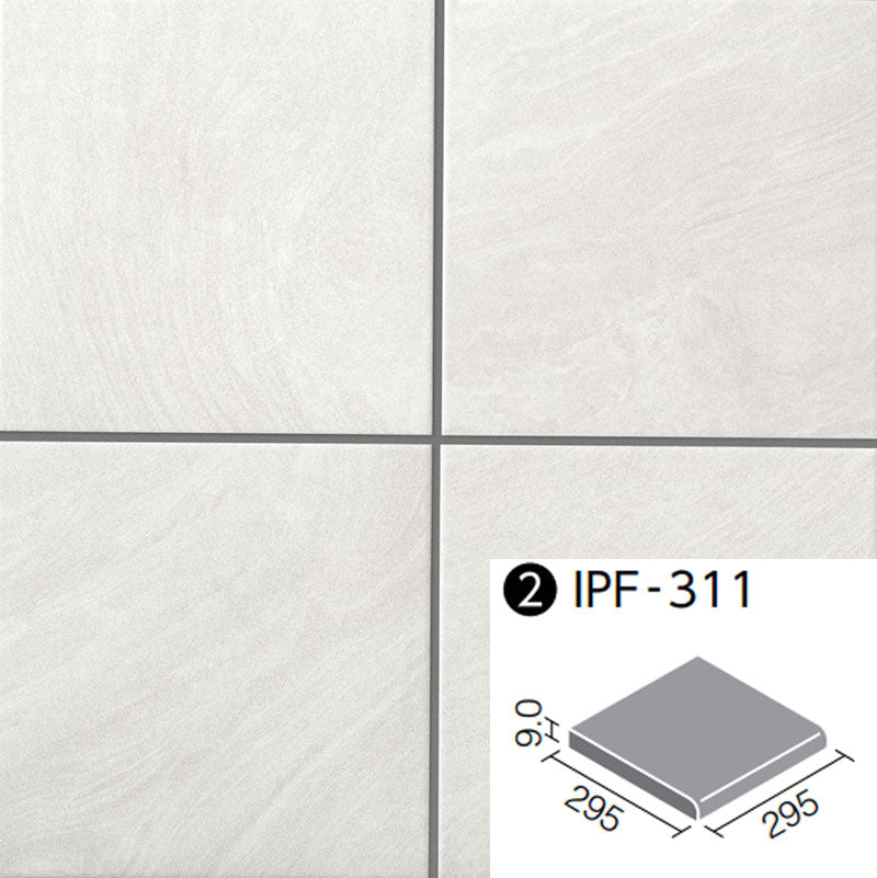 ベスパ 300ｍｍ角段鼻  砂岩タイプ（外装床タイル） IPF-311/VSP-SA1-B［枚］