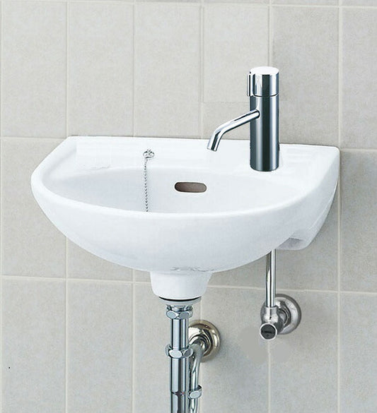 平付大形手洗器(水栓穴1)壁排水セット  L-15AG/BW1＋LF-E01（PSET)