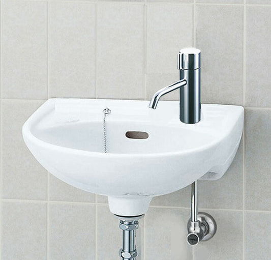 平付大形手洗器(水栓穴1)床排水セット  L-15AG/BW1＋LF-E01（SSET）