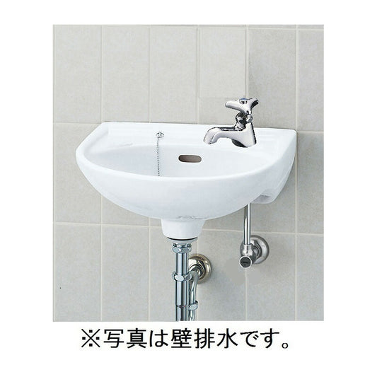 平付大形手洗器(水栓穴1)壁排水セット  L-15AG/BW1＋LF-1（PSET)