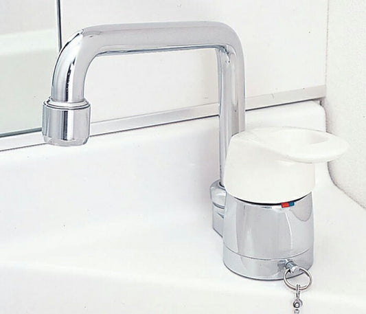 シングルレバー混合水栓（グースネックタイプ）（泡沫式）  #LF-49S-MB