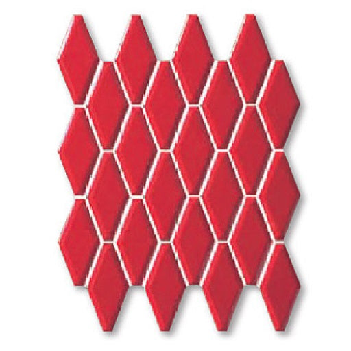 名古屋モザイク  LOTIS ロティス 97x47六角形紙貼り(アクセントカラー)  RS-472-R12[シート]
