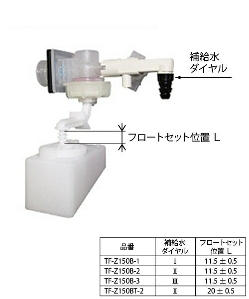 ボールタップ(手洗なし)  TF-Z150B-2